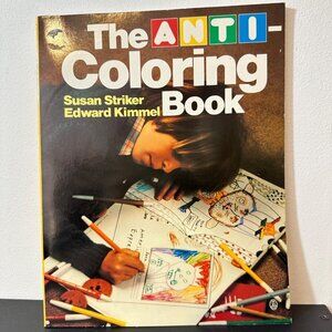 Vintage 1984 The‎ Anti-Coloring Book